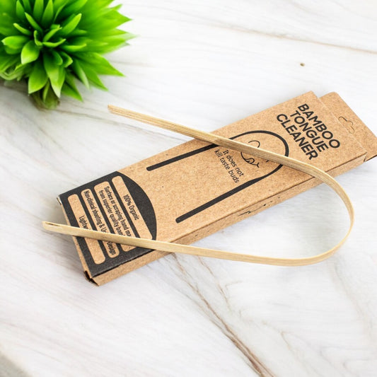 Bamboo Tongue Cleaner| Tongue Scraper| Sustainable Oral Hygiene| Cleaner (Set of 4)